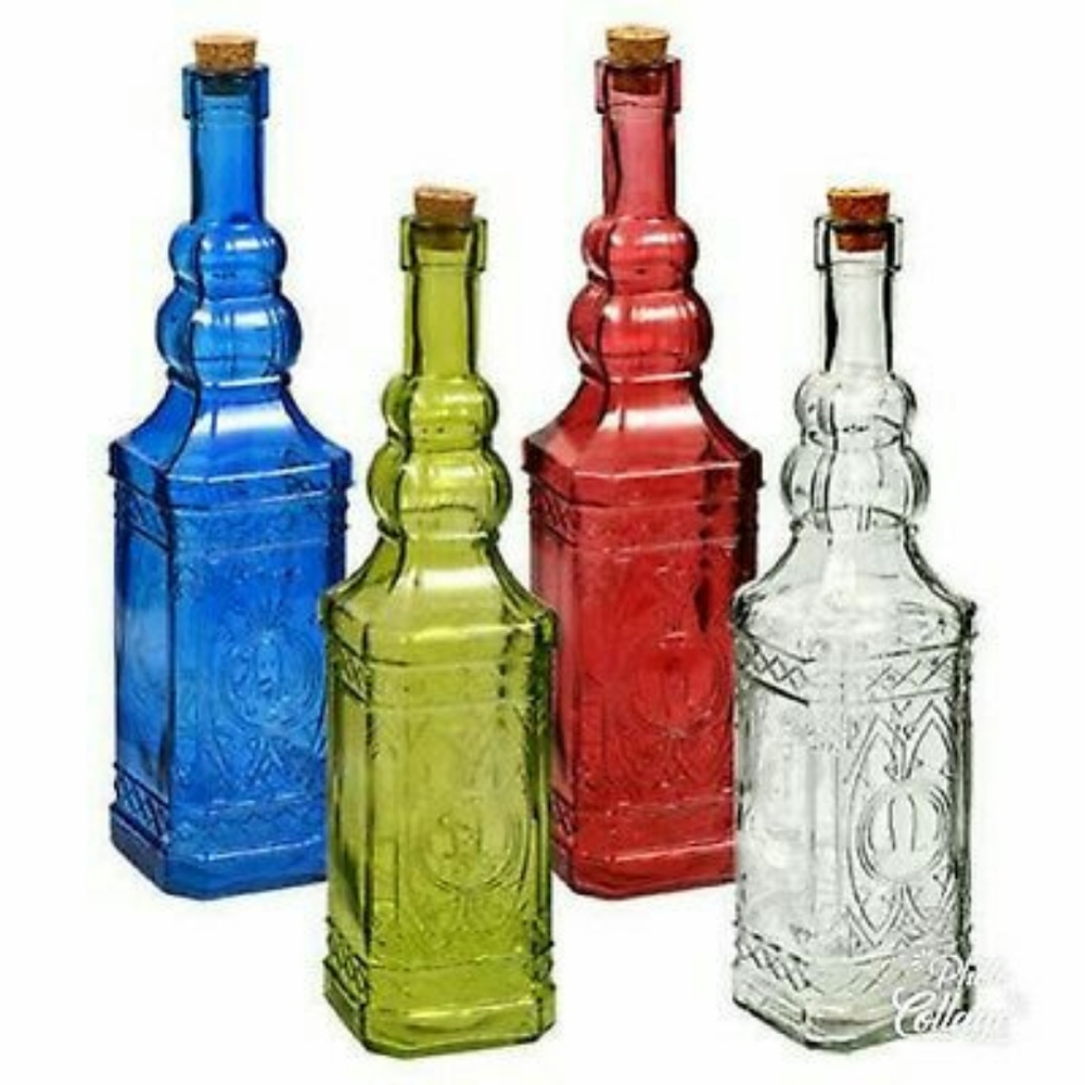 Glass of Venice Vintage Style Glass Decor (4) New!
